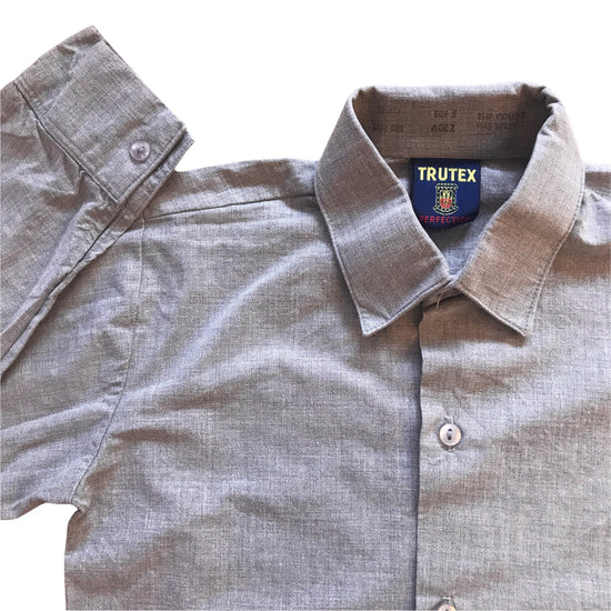 Vintage 1970's Grey Shirt /  5-6Y