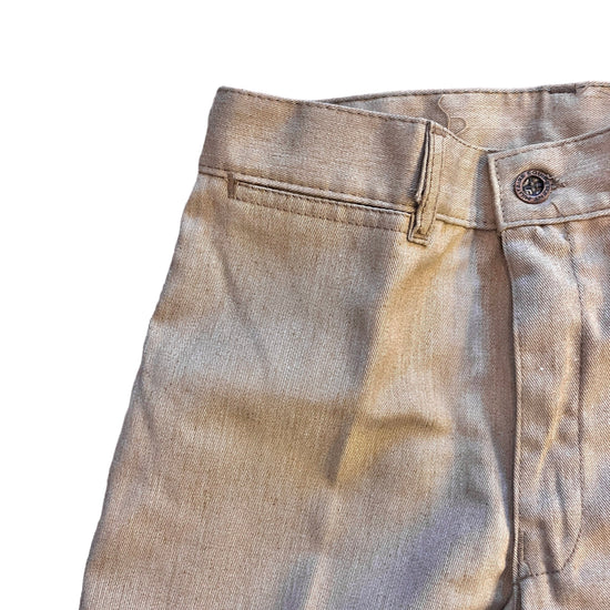 1970s Beige Cargo Pants 8-10Y